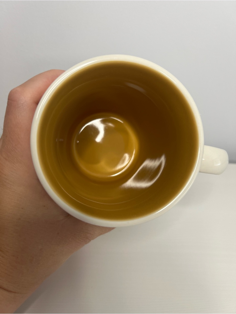 Tim Hortons Limited Edition #006 Ceramic Coffee Mug Tan Interior Collectible - Picture 5 of 8
